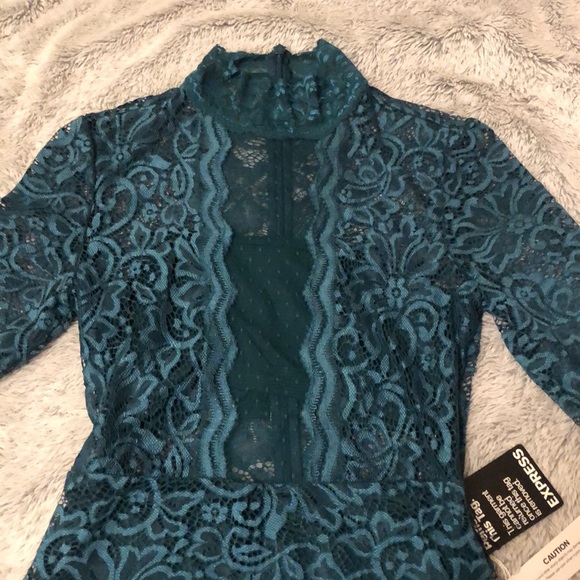 Green Express MIDI dress - Picture 4 of 8